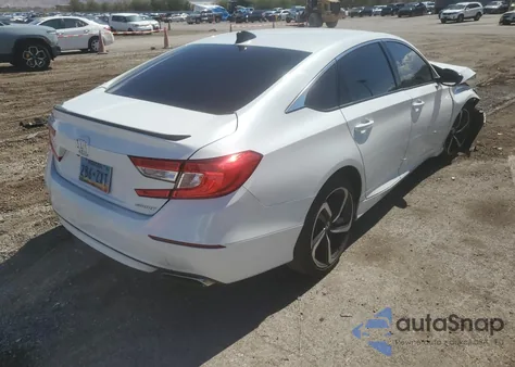 2021 Honda Accord Sport from USA, damaged, VIN 1HGCV1F3XMA045079